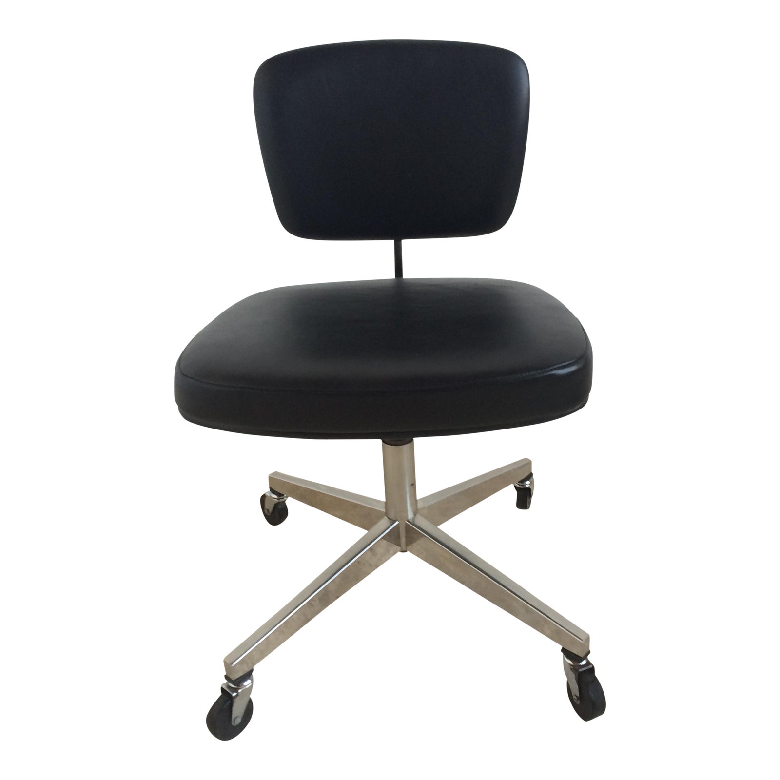 Knoll Black Secretary Chair Chairish
