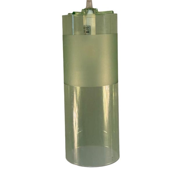 Plastic Easy Pendant Lamp in Green Plastic by Ferruccio Laviani for Kartell For Sale - Image 7 of 9
