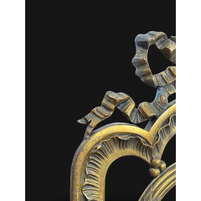 Large Gilt Bronze Photo Frame, France, 1800s For Sale - Image 4 of 13