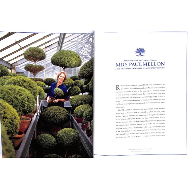 Paper Property From the Collection of Mrs. Paul Mellon Sotheby's New York 2014 (New/ Sealed) For Sale - Image 7 of 18