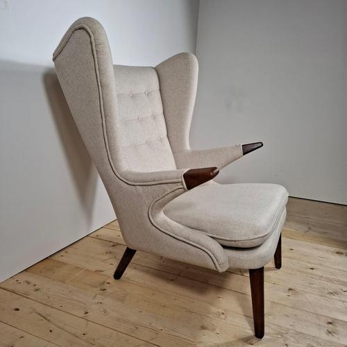 Mid-Century Danish Papa Bear Chair by Svend Skipper For Sale - Image 9 of 11