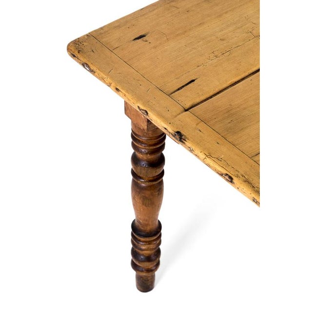 Pine Farmhouse Table, 19th Century For Sale - Image 9 of 15