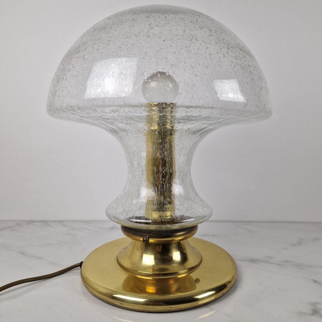 1970s Large Sculptural Table Lamp from Baum-Leuchten, Neheim-Hüsten, Germany, 1970s For Sale - Image 5 of 13