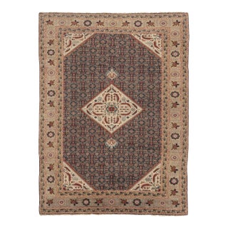 Vintage Turkish Anatolian Rug With Floral Medallion Design - Rug & Kilim For Sale