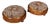 Pair of English Walnut Beaded Footstools,c1840 For Sale