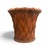 2020s Vintage Faux-Bois Basketweave Terracotta Planter For Sale - Image 5 of 5