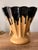 Add a little fanfare to your house with this stylish mid-century Ohio arts and crafts, Ebonello, fan vase from Zanesville...