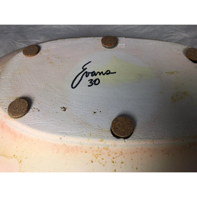 Mid 20th Century Tony Evans Hand Sculpted Vessel Earth Tones Signed No. 30 For Sale - Image 9 of 10