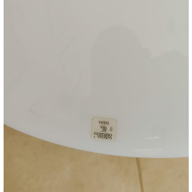 Large Murano Glass Table Lamp by Gambaro and Tagliapietra, 1980s For Sale - Image 9 of 12