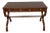 Fine Vintage Burled Elm Writing Desk From Baker For Sale