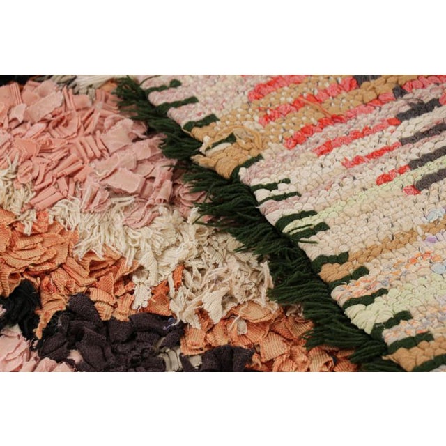 Textile Vintage Moroccan Runner With Polychromatic Geometric Patterns, From Rug & Kilim For Sale - Image 7 of 7