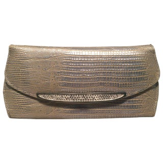 Judith Leiber Lizard Crystal Sunglass Case For Sale
