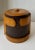 Brown Mid Century Dansk Wood and Leather Ice Bucket For Sale - Image 8 of 8