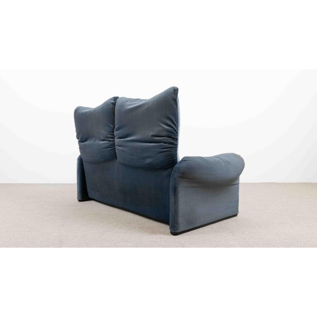 Maralunga Sofa by Vico Magistretti for Cassina, 1980s For Sale - Image 12 of 18