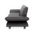 Gavin 117 Leather Two-Seater Rossini Sofa in Black Anthracite with Manual Function from Koinor For Sale - Image 12 of 13