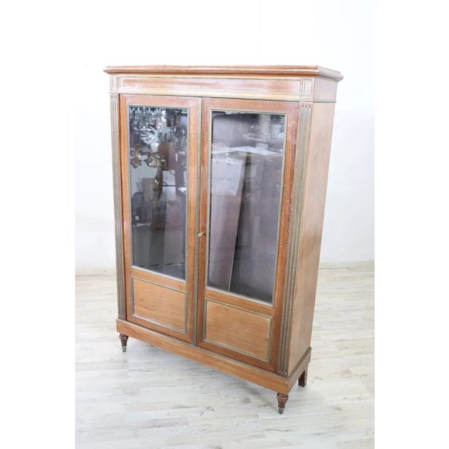 Vintage Bookcase in Mahogany, 1920s For Sale - Image 3 of 7