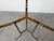 1970s Cedric Hartman Mid-Century Bronze Tripod Side Table With Concrete / Ceramic Top For Sale - Image 12 of 12