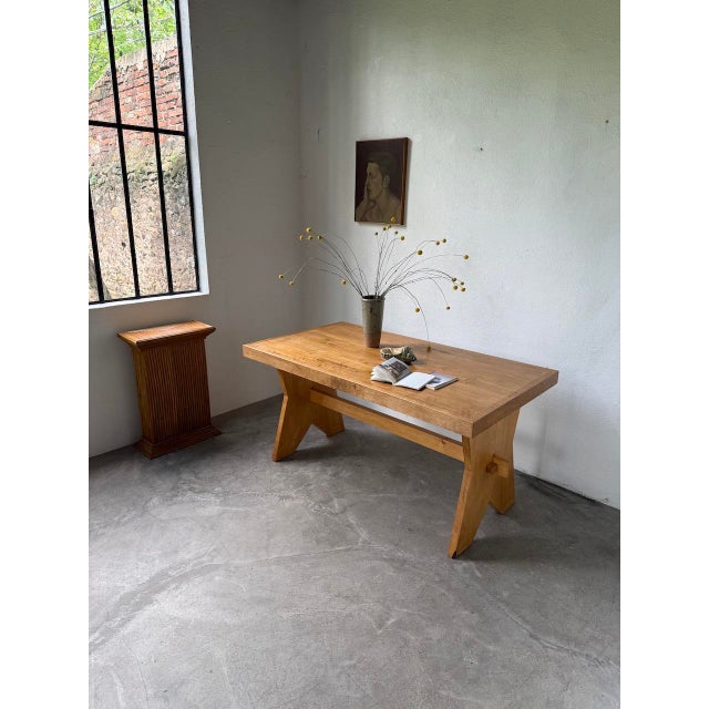 Beech Mountain Furniture Table, 1950s For Sale - Image 11 of 18