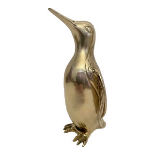 Brass Penguin Sculpture For Sale