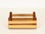 Wonderful and unique Italian Mid-Century large decorative bar crate or box in a refined combination of gold-plated brass...