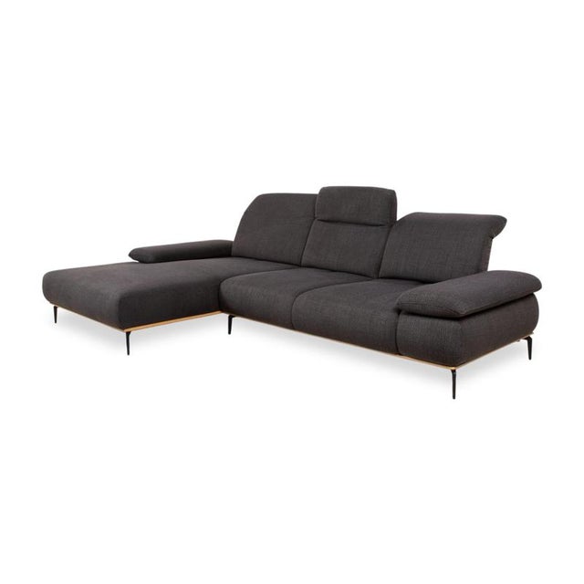 Run Corner Sofa in Anthracite Fabric from Willi Schillig For Sale - Image 6 of 18