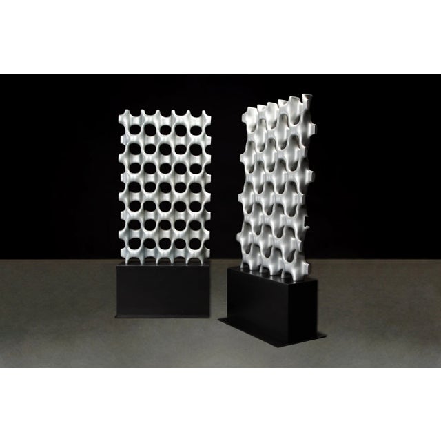 Mid-Century Modern Richard Harvey Sculpta-Grille Model C-20 Freestanding Room Divider, 1959 For Sale - Image 3 of 12
