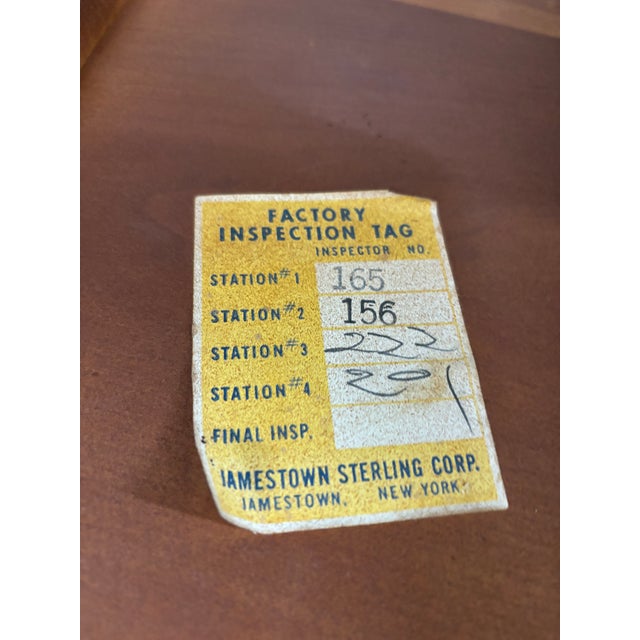 Jamestown Sterling 73" Cherry Extension Dining Table For Sale - Image 11 of 12