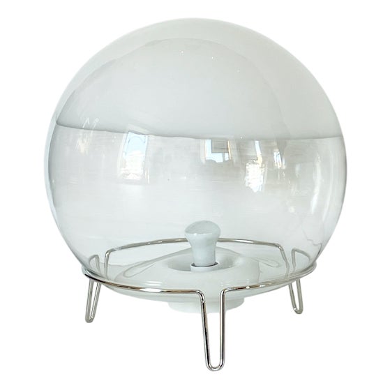 Sphere-Style Table Lamp by Angelo Mangiarotti for Skipper, 1970s For Sale