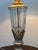 Silver Neoclassical Currey & Company Cut Glass Table Lamp For Sale - Image 8 of 12