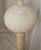 Antique Large Alabaster Table Lamp With Globe Shade For Sale - Image 10 of 11