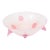 Art Glass Pink Protruding Nipple Bowl Signed Bills Burchitts, American, 2001 For Sale