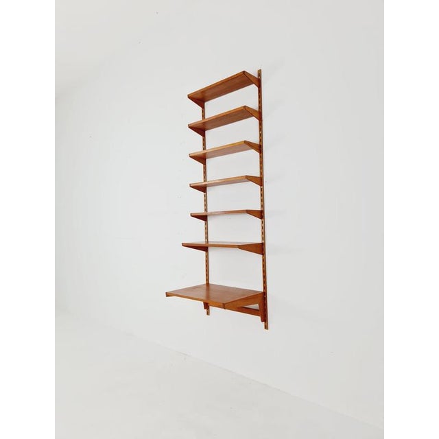 Danish Modern Modular Teak Shelving System by Kai Kristansen for Fh Möbel, Denmark, 1960s For Sale - Image 3 of 11
