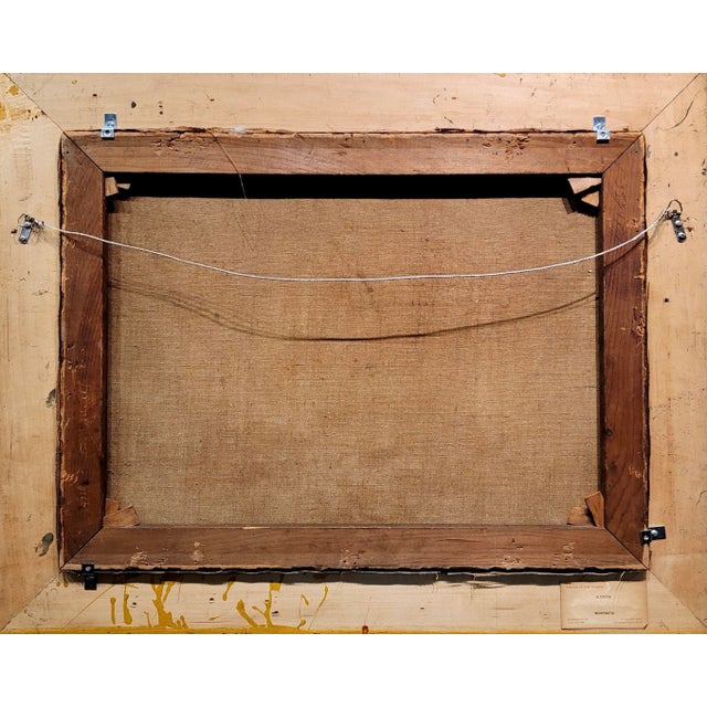 Clifton Wheeler - 1922 Autumn Landscape in Indiana - Oil Painting For Sale - Image 11 of 12