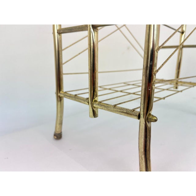 Gold-Coloured Metal Magazines, 1960s For Sale - Image 4 of 8