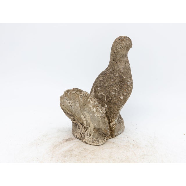 1970s Concrete Dove Garden Ornament, England 20th Century For Sale - Image 5 of 9