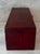 Early 20th Century Vintage Chinese Red Wooden Box For Sale - Image 5 of 13