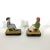 Charming vintage French Canadian Folk art carved and painted man and woman with great detail, but still very rustic and...