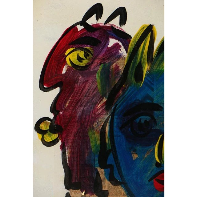 Peter Keil Abstract American Flag, Peter Keil For Sale - Image 4 of 10