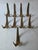 Brown Brass Model 4056 Wall Hooks from Carl Auböck, 1950s, Set of 9 For Sale - Image 8 of 8