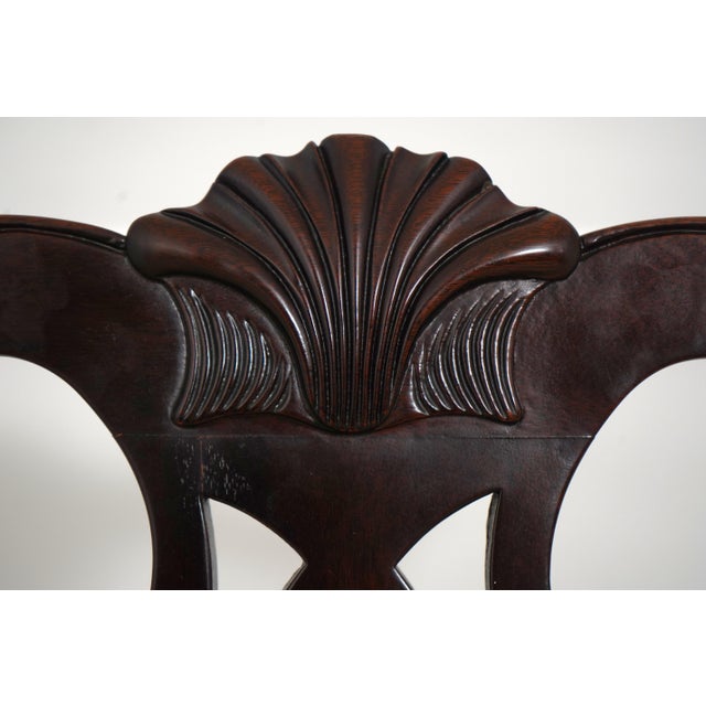 Set of 6 Stickley Mahogany Dining Room Chairs For Sale - Image 14 of 18