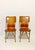 Curved Wooden Chairs with Brass Legs, 1970, Set of 4 For Sale - Image 13 of 18
