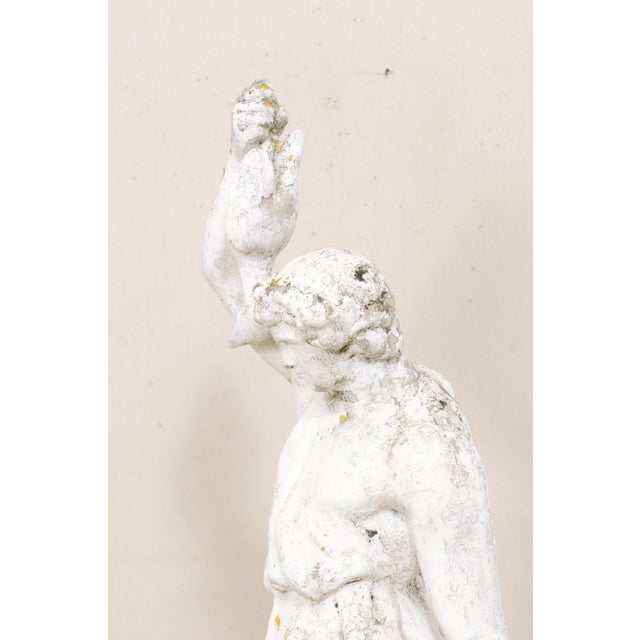 Early 20th Century Tall Classical French Garden Sculpture | Chairish
