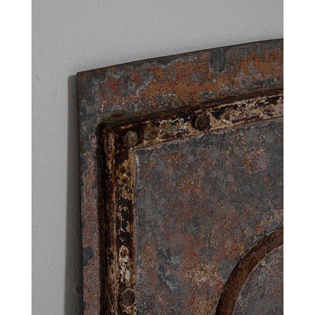 1900 - 1909 France Chocolate Iron Door For Sale - Image 15 of 15