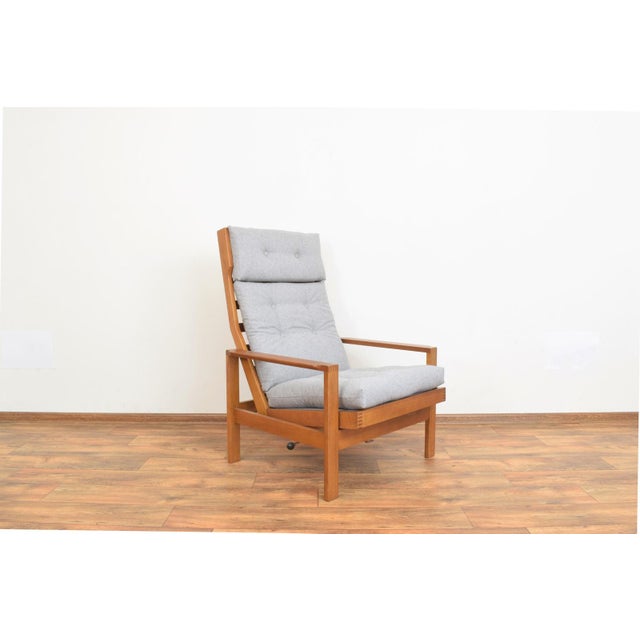 Mid-Century Modern Danish Oak Chair by Leif Alring for Madsen & Schubell, 1960s For Sale - Image 15 of 15