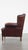 Vintage Sheep Leather Wing Chair For Sale - Image 5 of 17