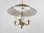 1960s 1960s Empire Bouillotte Brass Chandelier With Green Tole Shade For Sale - Image 5 of 14