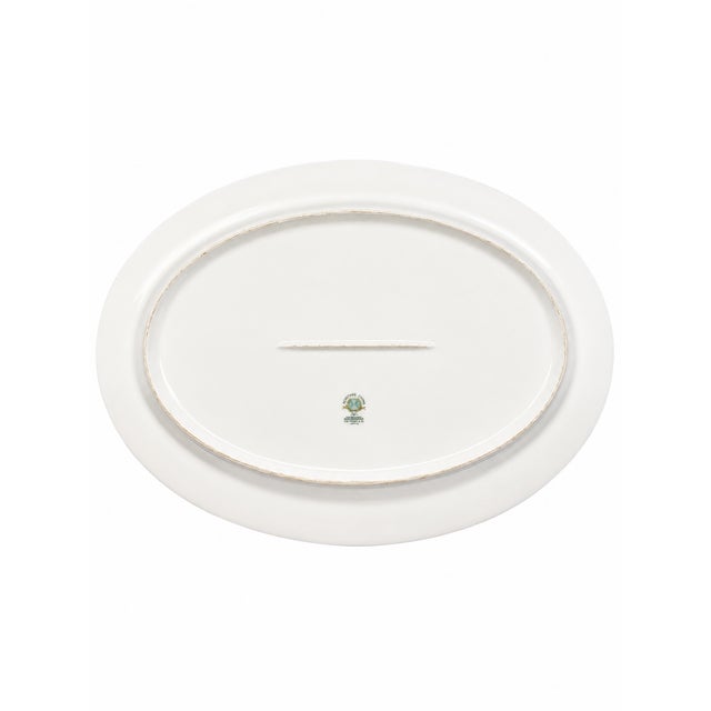 A beautiful vintage Noritake porcelain serving platter in the Tiffany pattern. This generously sized oval platter features...