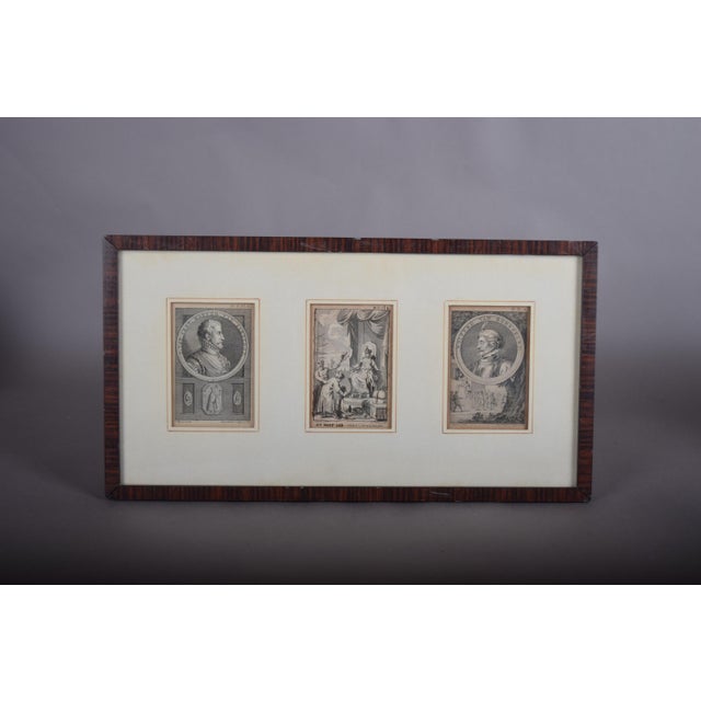 Wolfert Van Borselen and VOC, Founding Scene, 1970s, Engravings, Framed For Sale - Image 4 of 12