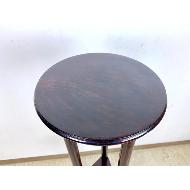 Art Nouveau Bentwood Pedestal, Austria, 1900s For Sale - Image 6 of 10