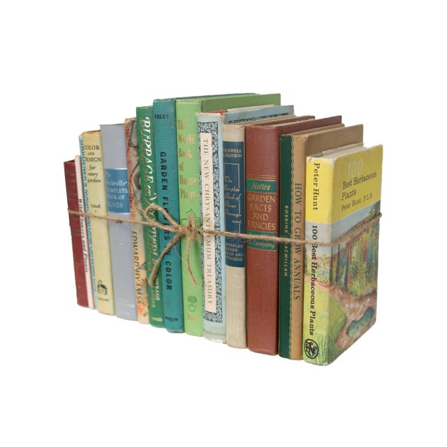 Booth & Williams Decorative Books - Vintage Gardening Book Bundle - 1 foot of Books For Sale - Image 4 of 4